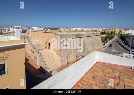 Museu Municipal de Ciutadella,. Bastió de Sa Font, Ciutadella, Menorca, Balearen, Spanien. Stockfoto