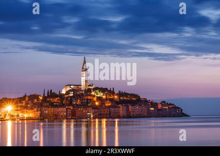 Rovinj, Halbinsel Istrien, Kroatien, europa. Stockfoto