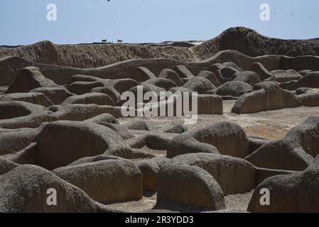 Nicolas Remene / Le Pictorium - Chan Chan archäologische Stätte in der Provinz Trujillo, Peru - 11/10/2018 - Peru / La Libertad / Chan Chan - Hu Stockfoto