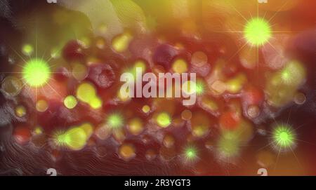 Abstraktes mehrfarbiges Öl verschmiert die Lackierung auf der Hintergrundstruktur der Leinwand. Pinselstriche von Farbe. Farbenfroher künstlerischer 3D-Hintergrund Stockfoto