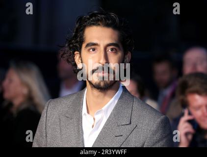 London, Großbritannien. 02. Okt. 2019. DEV Patel besucht die "Persönliche Geschichte von David Copperfield"-Gala der europäischen Premiere und Eröffnungsnacht während des BFI London Film Festivals 63. am Odeon Luxe Leicester Square. (Foto: Fred Duval/SOPA Images/Sipa USA) Guthaben: SIPA USA/Alamy Live News Stockfoto