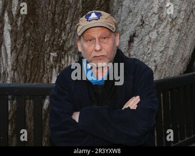 Bernd Michael Lade Regisseur und Hauptdarsteller der Film der Zeuge bei der Vorschau am 03./01/2023. Magdeburg Stockfoto