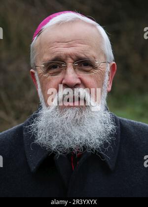 Römisch-katholischer Bischof von Magdeburg Dr. Gerhard Feige-Veranstaltung zum Gedenken an den Tag der Magda-Gedenkstätte 2023 Stockfoto