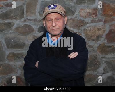 Bernd Michael Lade Regisseur und Hauptdarsteller der Film der Zeuge bei der Vorschau am 03./01/2023. Magdeburg Stockfoto