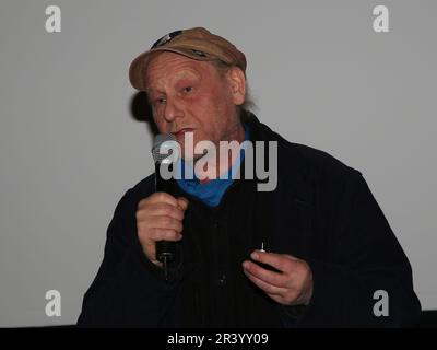 Bernd Michael Lade Regisseur und Hauptdarsteller der Film der Zeuge bei der Vorschau am 03./01/2023. Magdeburg Stockfoto