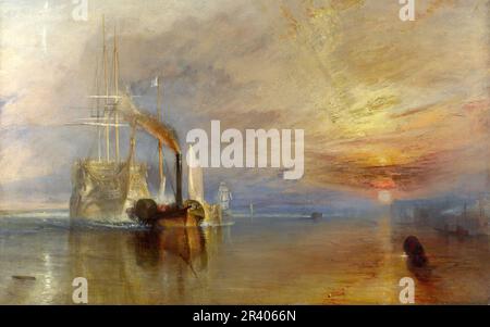 Vollständiger Titel: The Fighting Temeraire Artist: Joseph Mallord William Turner Datum: 1839 Stockfoto