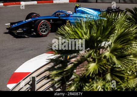 15 CORDEEL Amaury (Bel), UNI-Virtuosi Racing, Dallara F2, Action während der 5. Runde der FIA-Formel-2-Meisterschaft 2023 vom 26. Bis 28. Mai 2023 auf dem Circuit de Monaco in Monaco – Photo Julien Delfosse / DPPI Stockfoto