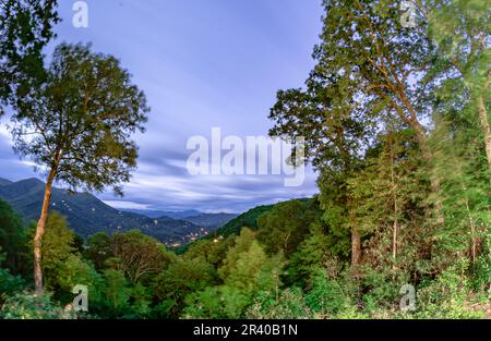 Wunderschöne Naturkulisse im maggie Valley Nord carolina Stockfoto