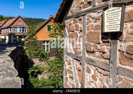 Eindrücke aus Ilsenburg Harz und Umgebung Stockfoto