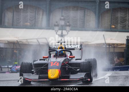 14 MONTOYA Sebastian (COL), Hitech Pulse-Acht, Dallara F3, Action während der 3. Runde der FIA Formel-3-Meisterschaft 2023 vom 26. Bis 28. Mai 2023 auf dem Circuit de Monaco in Monaco – Photo Julien Delfosse/DPPI Stockfoto