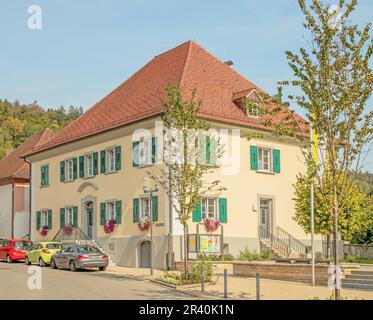 Pfarrhaus der Heiligen Kreuzgemeinde StÃ¼hlingen Stockfoto