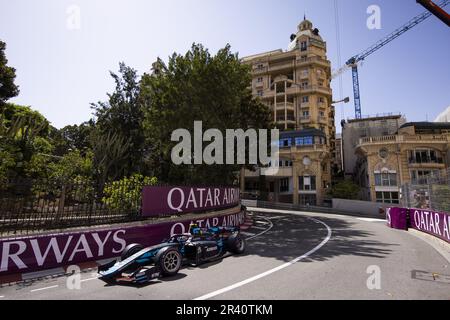 12 LECLERC Arthur (mco), DAMS, Dallara F2, Action während der 5. Runde der FIA-Formel-2-Meisterschaft 2023 vom 26. Bis 28. Mai 2023 auf dem Circuit de Monaco in Monaco – Foto: Julien Delfosse/DPPI/LiveMedia Stockfoto