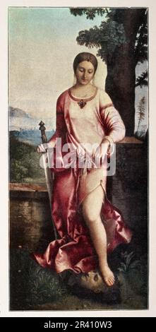 Judith mit dem Kopf der Holofernes von Giorgione, italienischer Renaissance-Kunst Stockfoto