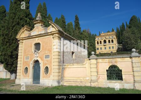 Villa Fidelia o Costanzii in Spello Italien Stockfoto