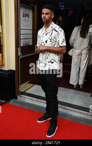 London, England, Großbritannien. 25. Mai 2023. Maxwell Samuda besucht The Opening Night Aspects of Love, Lyric Theatre, London, Großbritannien. Kredit: Siehe Li/Picture Capital/Alamy Live News Stockfoto