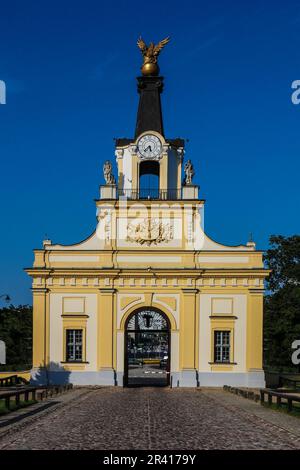 Branicki-Palast-Tor in Bialystok Stockfoto