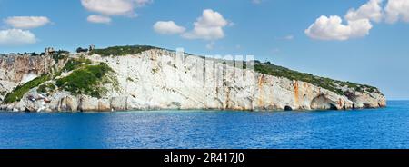 Die blauen Grotten in Zakynthos (Griechenland) Stockfoto