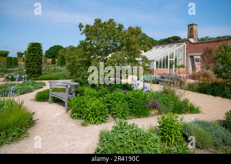 Frühsommer im Paradise Garden im RHS Bridgewater, Greater Manchester, England Stockfoto