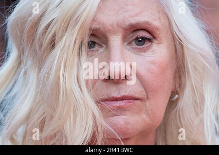 Cannes, Frankreich. 25. Mai 2023. Catherine Breillat nimmt am 25. Mai 2023 im Rahmen des Filmfestivals 76. in Cannes, Frankreich, an der L'Ete Dernier (letzten Sommer) Premiere Teil. Foto: Aurore Marechal/ABACAPRESS.COM Kredit: Abaca Press/Alamy Live News Stockfoto
