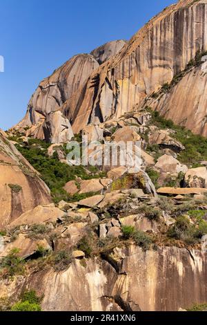 Anja Community Reserve, Madagaskar Wildnis Berglandschaft Stockfoto