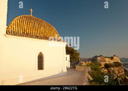 Convento de Los Dominicos, siglo XVI-XVII. Dalt Vila. Ibiza Balearen Spanien. Stockfoto