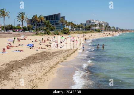 palacio de Congresos, playa de Can Pere Antoni, Palma, Mallorca, balearen, Spanien. Stockfoto