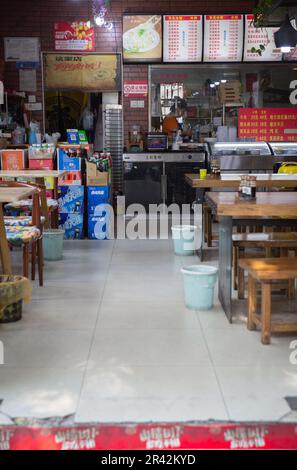 Fast-Food-Restaurant in Gusu, Suzhou, China Stockfoto