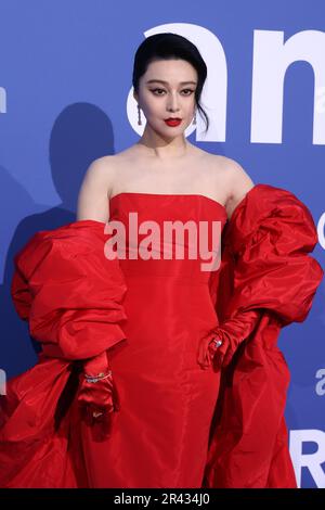 Cannes, Fra. 23. Mai 2023. Fan Bingbing besucht die amfAR Cinema Against AIDS Gala während des 76. Jährlichen Filmfestivals von Cannes am 25. Mai 2023 in Cannes, Frankreich. (Foto: DGP/imageSPACE)/Sipa USA Credit: SIPA USA/Alamy Live News Stockfoto