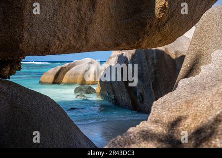 La Digue, Seychellen Stockfoto