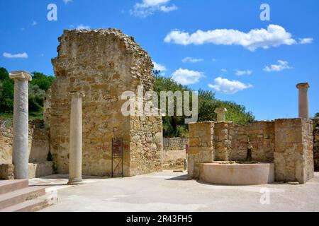 Italien, Italien, Sizilien, Piazza Armerina, Villa Romana del Casale Stockfoto