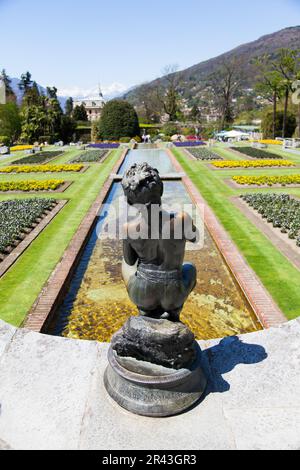 Villa Taranto - Italien. Berühmten italienischen Garten in der Nähe von Lago Maggiore Stockfoto