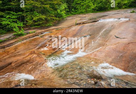 Franconia Notch State Park in New Hampshire Stockfoto