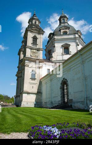 Kloster Pazaislis, baltische Staaten, Europa, Kamaldolese, Besuchskirche, Kaunas, Litauen Stockfoto