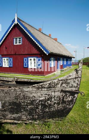 Museum, Nida, Kurische Nehrung, Litauen, baltische Staaten Stockfoto