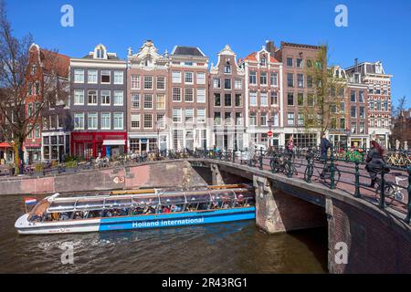 Amsterdam, Prinsengracht, Nordholland, Niederlande Stockfoto