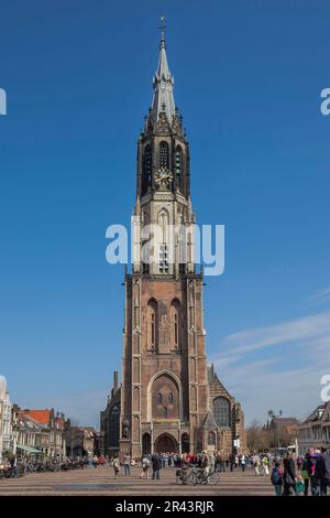 Nieuwe Kerk, Delft, Zuid-Holland, Niederlande Stockfoto