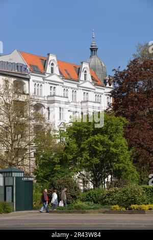 Altbauten, Bundesplatz, Wilmersdorf, Berlin, Deutschland Stockfoto