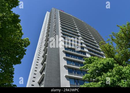 Telefunkenhaus, Technische Universität, Deutsche Telekom, Ernst-Reuter-Platz, Charlottenburg, Berlin, Deutschland Stockfoto