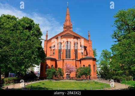 Protestantische zwölf-Apostel-Kirche, an der Apostelkirche, Schöneberg, Berlin, Deutschland, Europa Stockfoto