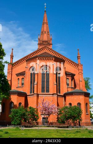 Protestantische zwölf-Apostel-Kirche, an der Apostelkirche, Schoeneberg, Berlin, Deutschland Stockfoto