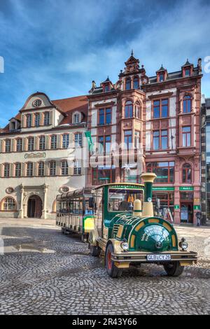 Quedlinburg Quedlinburg Bimmelbahn Stockfoto