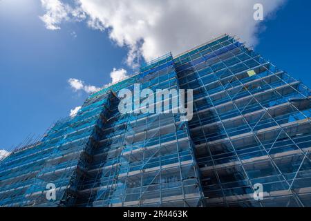 In Gravesend Kent wird ein neues Haus gebaut Stockfoto