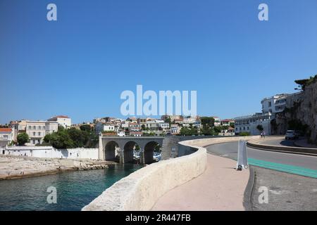 Marseille: La Corniche Stockfoto