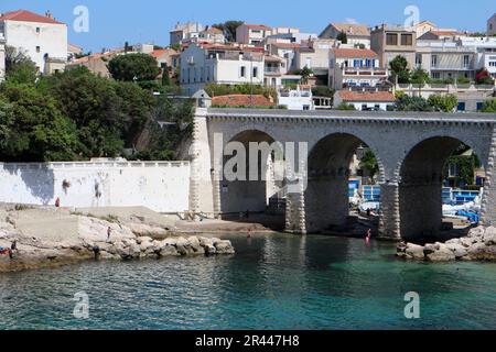 Marseille: La Corniche Stockfoto