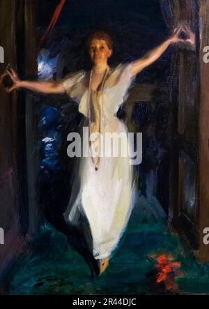 Isabella Stewart Gardner an Venedig, Anders Zorn, 1894, Isabella Stewart Gardner Museum, Boston, Mass, Massachusetts, North America, US, USA Stockfoto