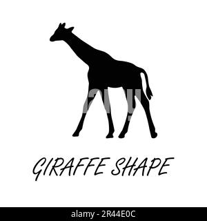 Tierförmiges Vektordesign Stock Vektor