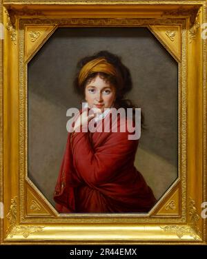 Ein Porträt der Gräfin Golovina, Elizabeth Vigee-Lebrun, ca. 1800, Stockfoto