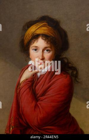 Ein Porträt der Gräfin Golovina, Elizabeth Vigee-Lebrun, ca. 1800, Stockfoto