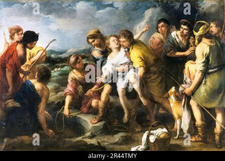 Bartolomé Esteban Murillo, Joseph und seine Brüder, Gemälde 1665-1670 Stockfoto