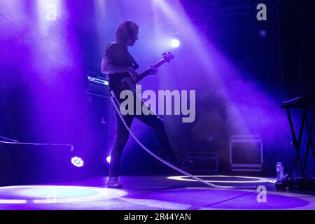 Oslo, Norwegen. 25. Mai 2023. Das American Rock Trio King Buffalo führt ein Live-Konzert im Parkteatret in Oslo auf. (Foto: Gonzales Photo/Alamy Live News Stockfoto